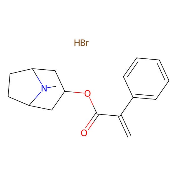 2D Structure of Apoatropine, hydrobromide