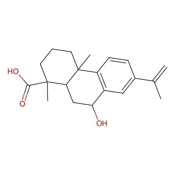 2D Structure of Aquilarabietic acid H