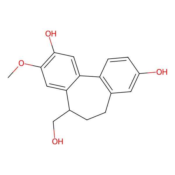 2D Structure of (aR,7R)-Dihydroisosubamol