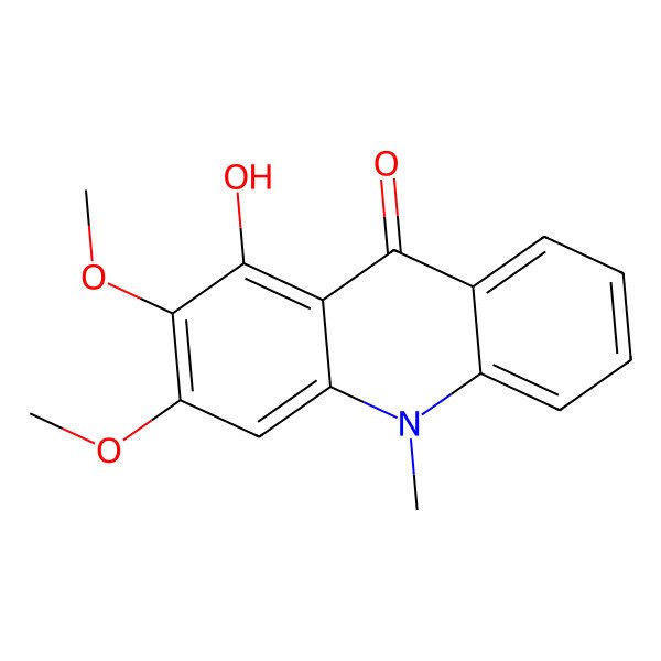 2D Structure of Arborinine