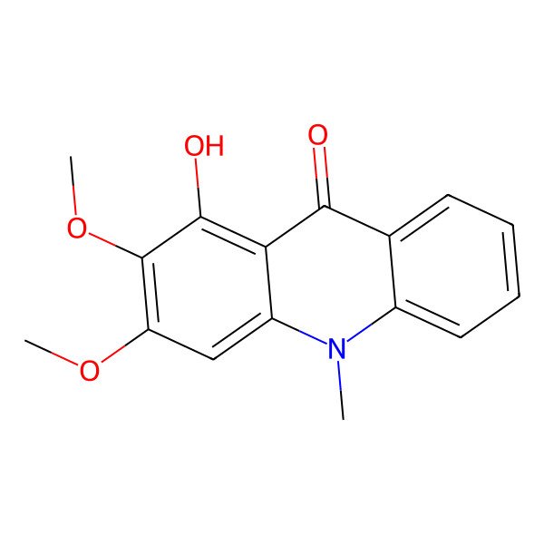 2D Structure of Arborinine 2D Structure of Arborinine