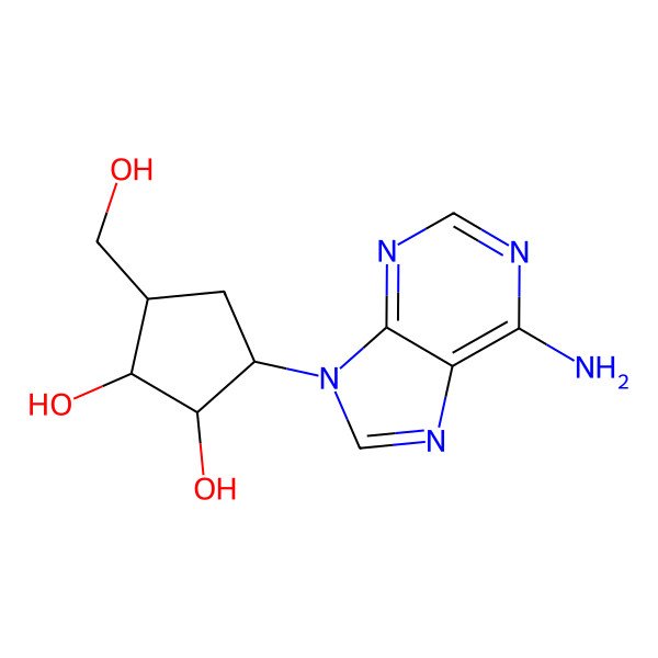 2D Structure of Aristeromycin