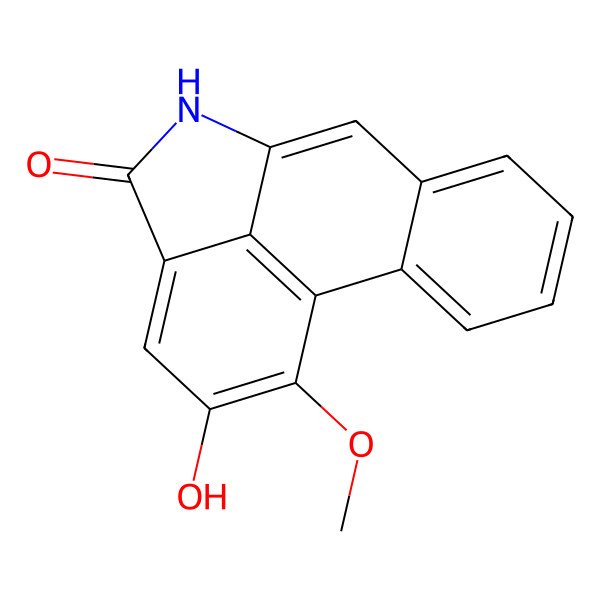 2D Structure of Aristolactam AII 2D Structure of Aristolactam AII