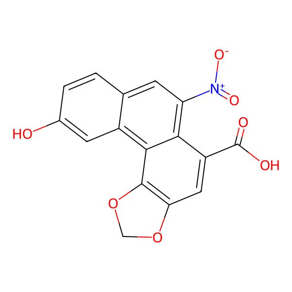2D Structure of Aristolochic acid C 2D Structure of Aristolochic acid C
