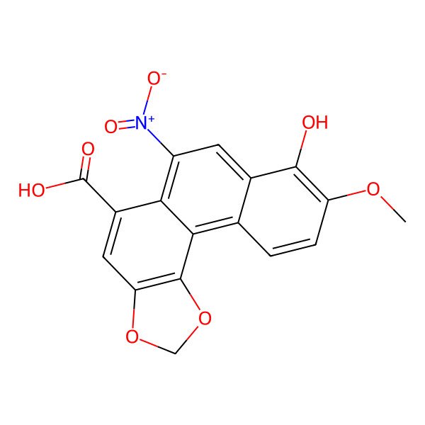 2D Structure of Aristolochic acid E