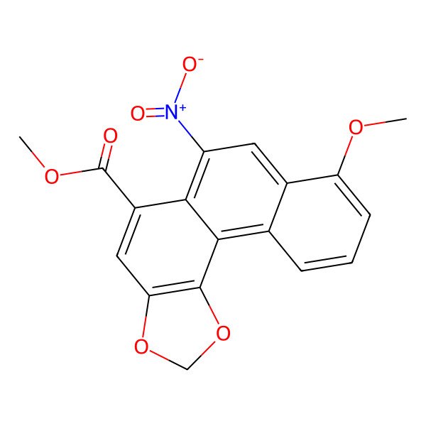 2D Structure of Aristolochic acid I methyl ester
