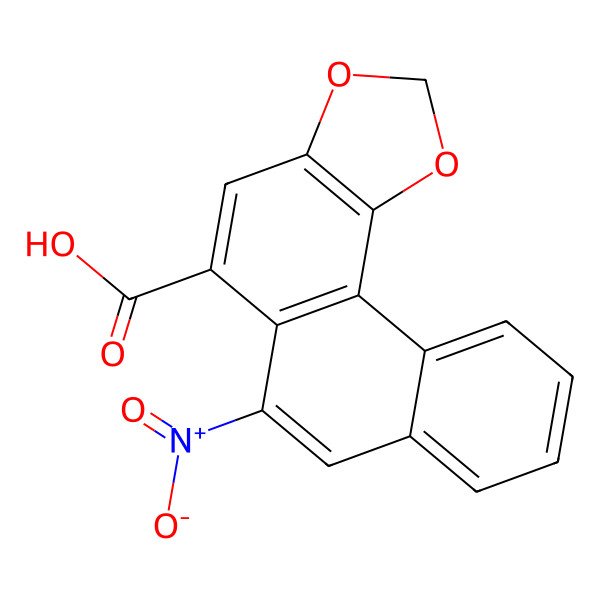 2D Structure of Aristolochic acid II