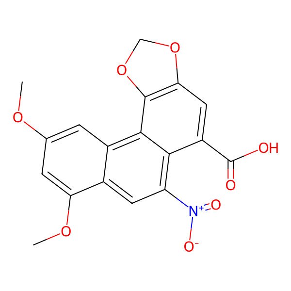 2D Structure of Aristolochic acid IV