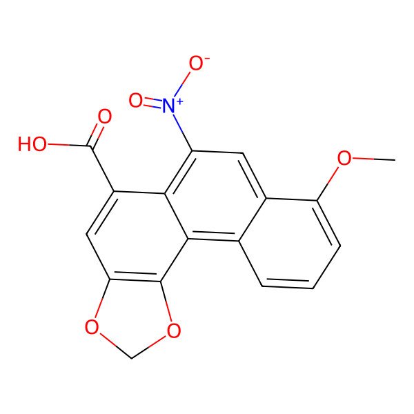 2D Structure of Aristolochic acid 2D Structure of Aristolochic acid