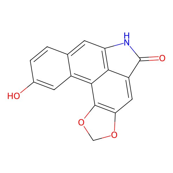 2D Structure of Aristololactam IIIa 2D Structure of Aristololactam IIIa