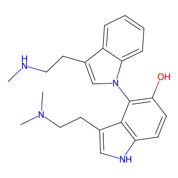 2D Structure of Arundamine