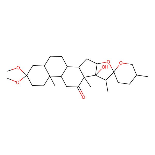 2D Structure of Asparacosin B