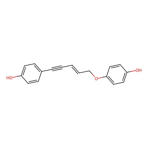 2D Structure of Asparenydiol