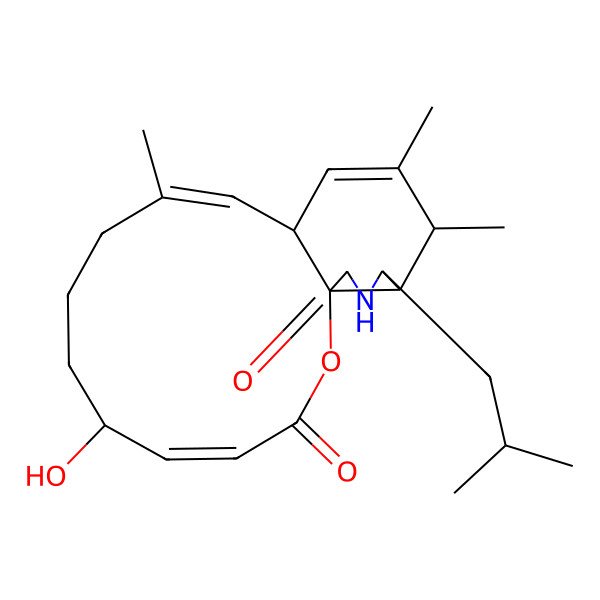 2D Structure of Aspochalasin J 2D Structure of Aspochalasin J