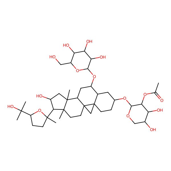 2D Structure of Astragaloside-II