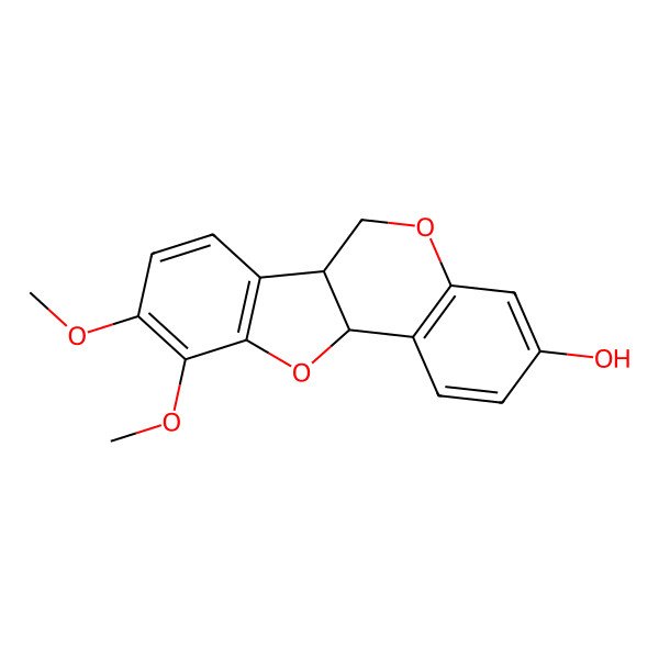 2D Structure of Astrapterocarpan