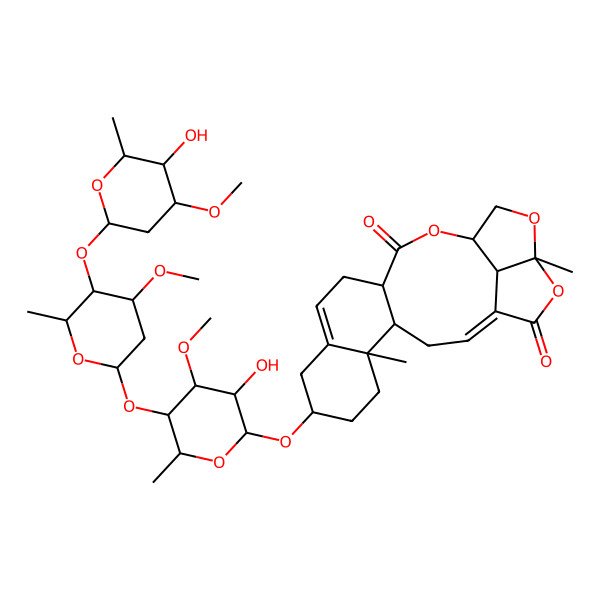 2D Structure of Atratoglaucoside B