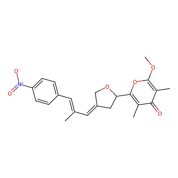 2D Structure of Aureothin