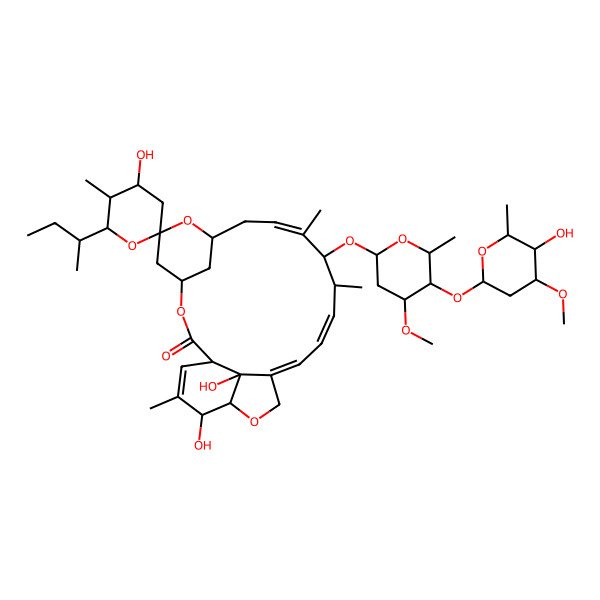 2D Structure of Avermectin B2a