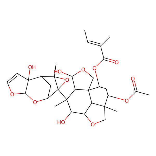 2D Structure of Azadirachtin I
