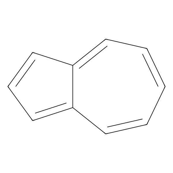 2D Structure of Azulene