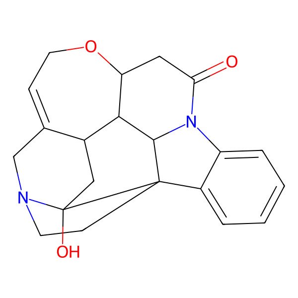 2D Structure of 16-Hydroxystrychnidin-10-one 2D Structure of 16-Hydroxystrychnidin-10-one