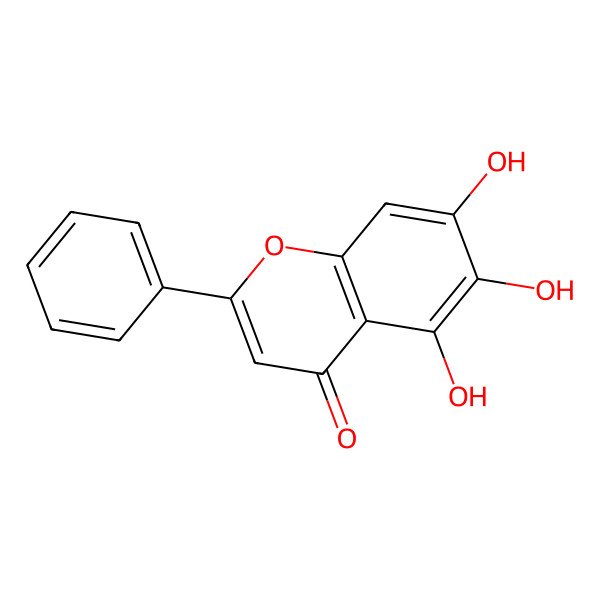 2D Structure of Baicalein