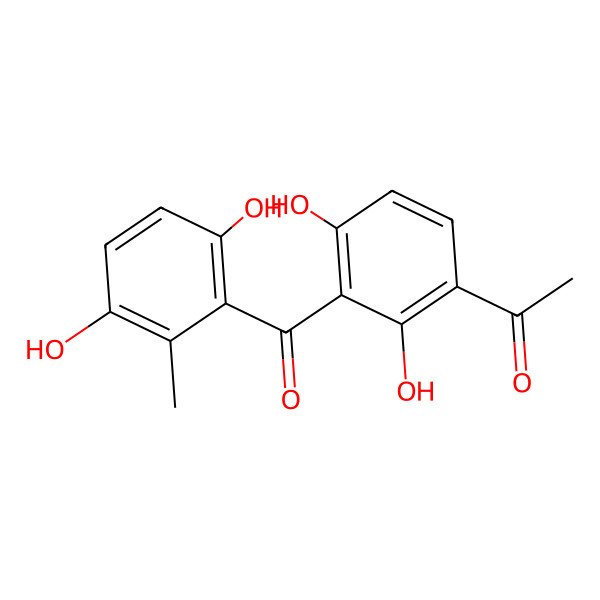 2D Structure of Baishouwubenzophenone