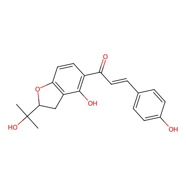 2D Structure of Bakuchalcone