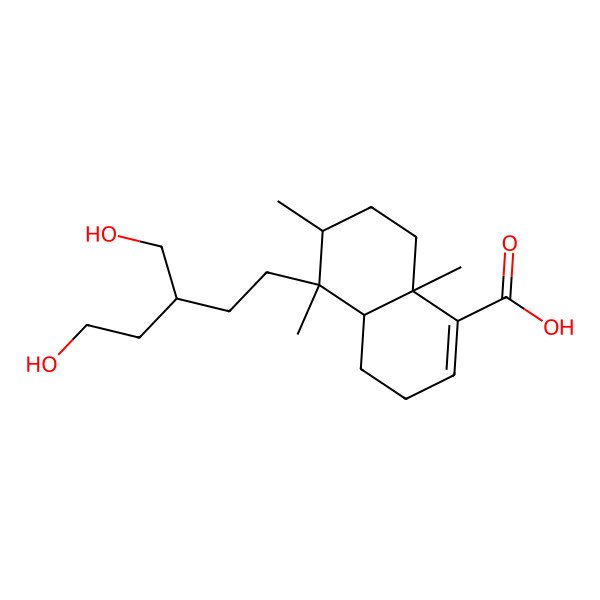 2D Structure of Ballodiolic acid