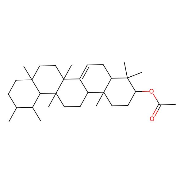 2D Structure of Bauerenyl acetate