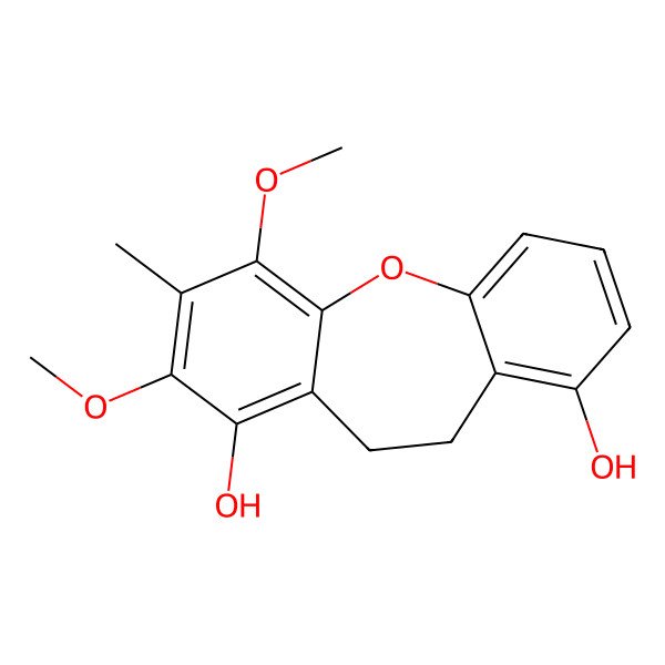 2D Structure of Bauhinoxepin E