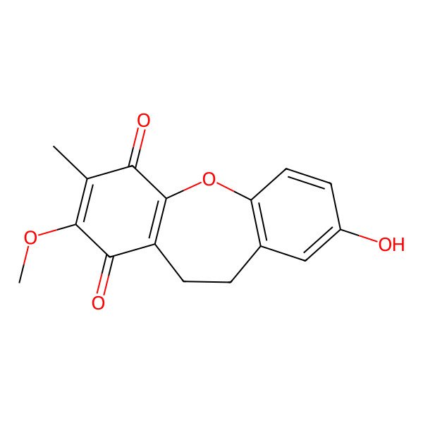 2D Structure of Bauhinoxepin I