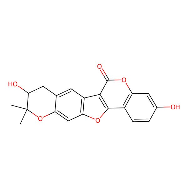 2D Structure of Bavacoumestan A