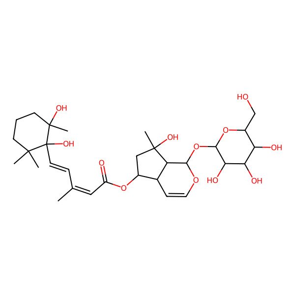 2D Structure of Rehmaglutoside F