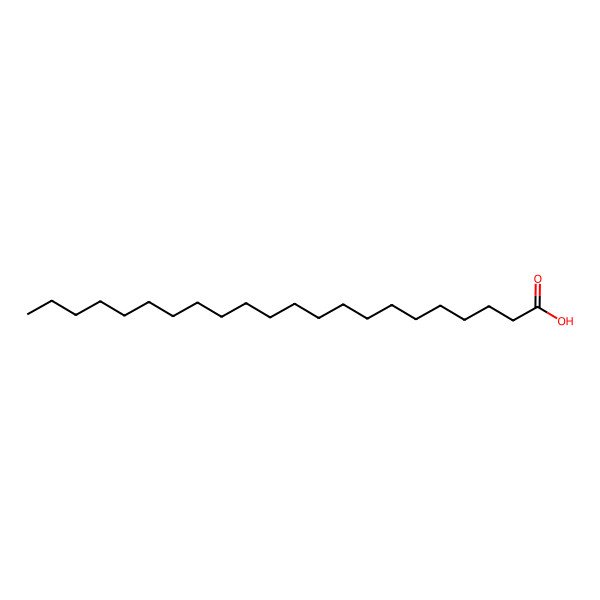 2D Structure of Behenic Acid