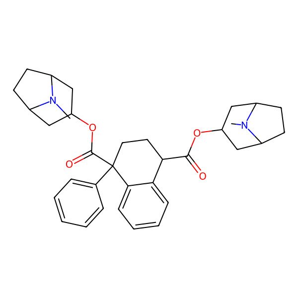 2D Structure of Belladonnine