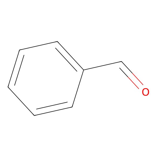 2D Structure of Benzaldehyde