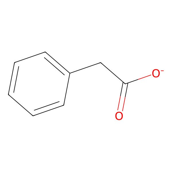 2D Structure of Benzeneacetate