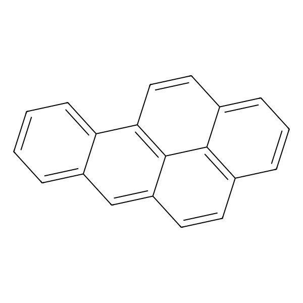 2D Structure of Benzo[a]pyrene