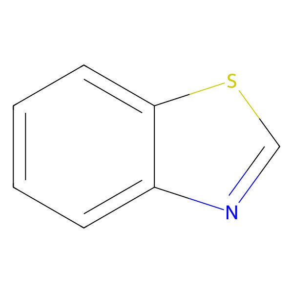 2D Structure of Benzothiazole