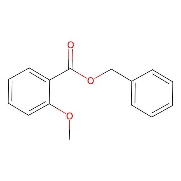 2D Structure of Benzyl 2-methoxybenzoate