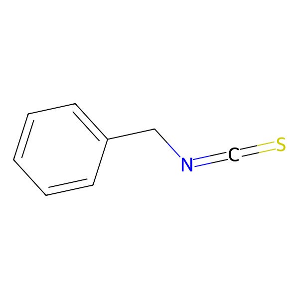 2D Structure of Benzyl Isothiocyanate