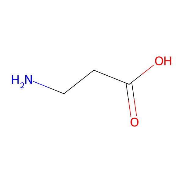 2D Structure of beta-Alanine