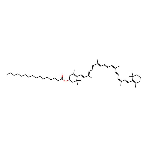 2D Structure of beta-Cryptoxanthin-palmitate