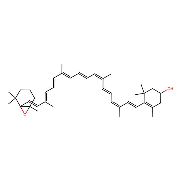 2D Structure of beta-Cryptoxathin-5',6'-epoxide 2D Structure of beta-Cryptoxathin-5',6'-epoxide