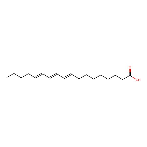 2D Structure of beta-Eleostearic acid
