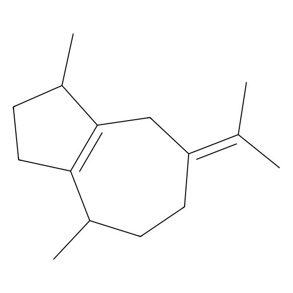 2D Structure of beta-Guaiene