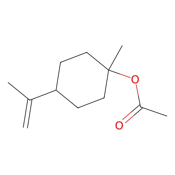 2D Structure of beta-Terpinyl acetate