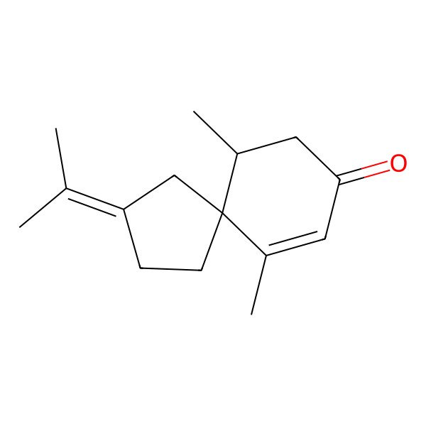 2D Structure of beta-Vetivone